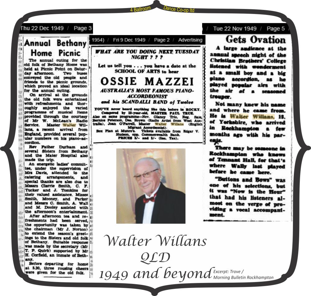 Walter Willans Dancing Musician