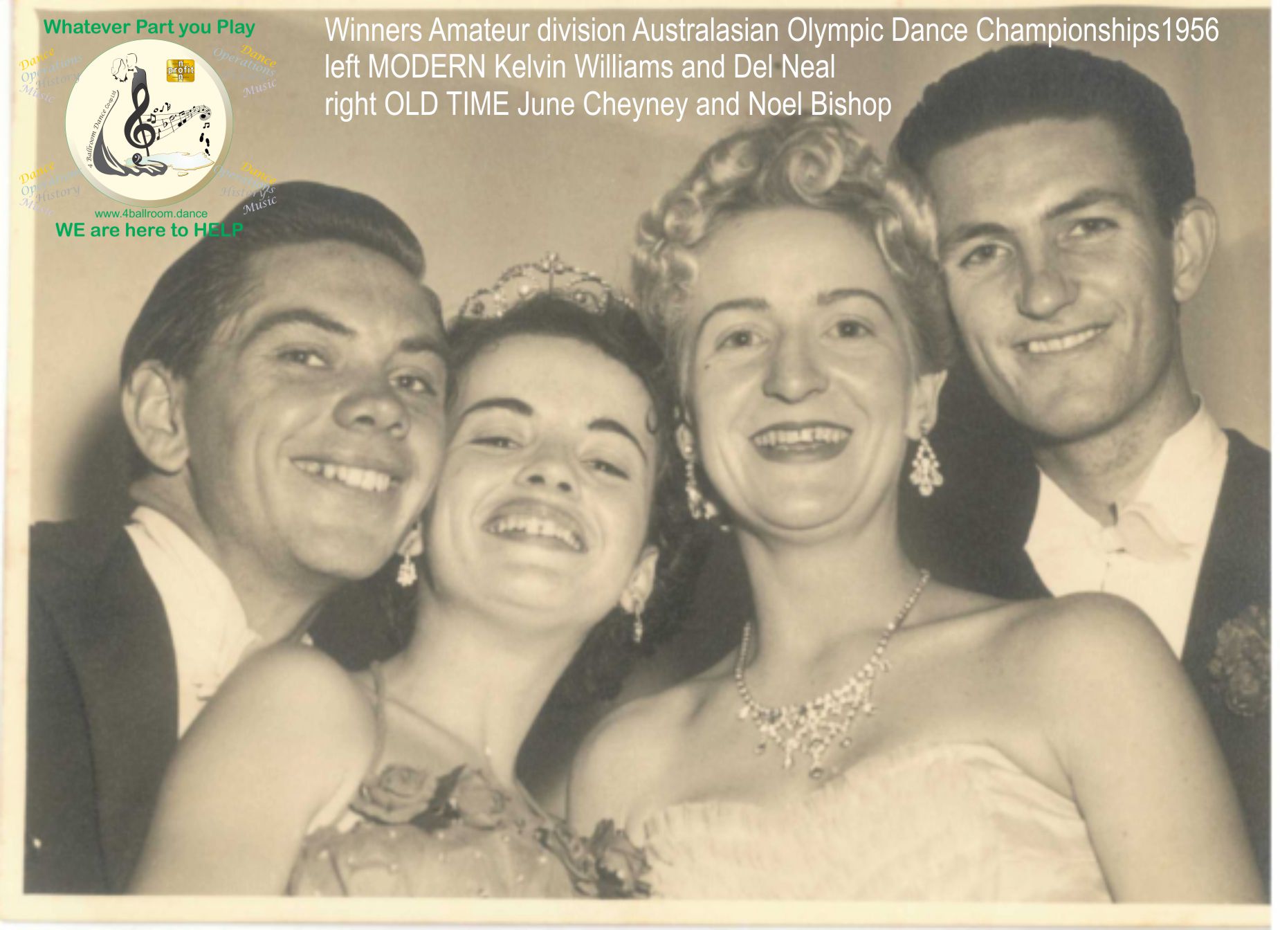 1956 Amateur Australasian Dance Championship winners
