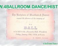 Dance Invites and Tickets